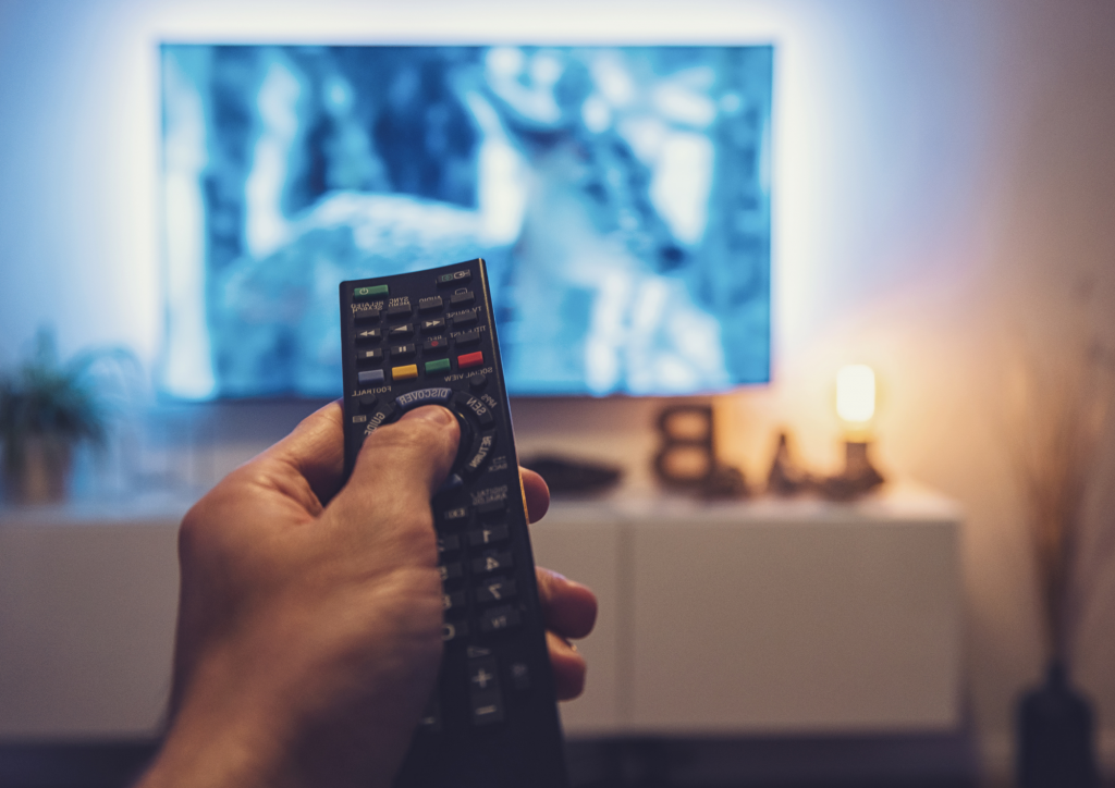 movie-tv-movies streaming service-home-remote control